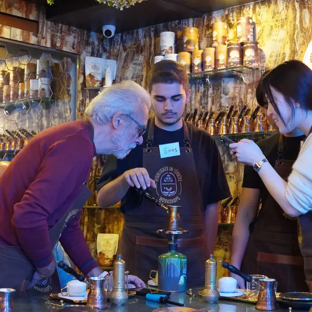 Kapadokya Kumda Türk Kahvesi Yapımı & Kahve Falı Atölyesi